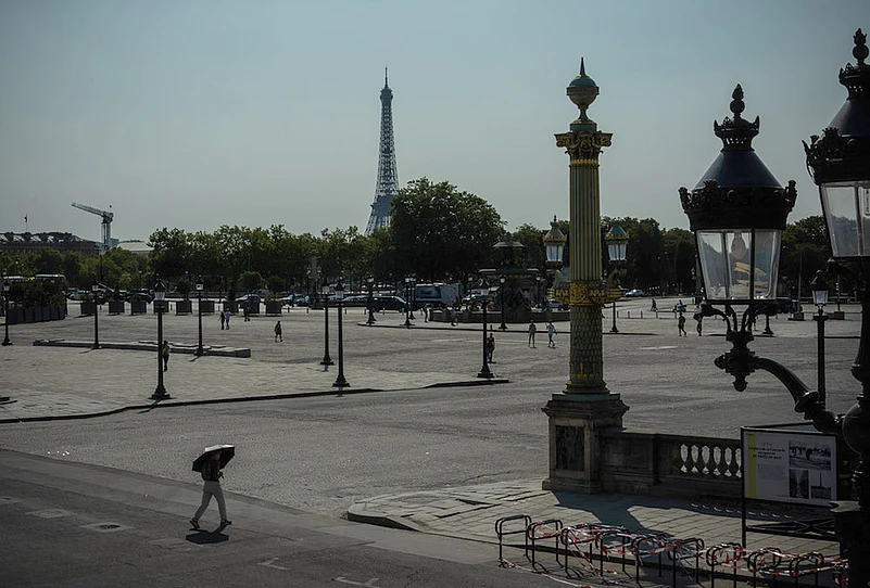 France Extreme Weather Heat