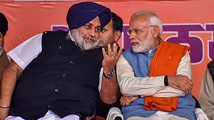 File Photo, Representative Image : PM Modi-Sukhbir Singh Badal
