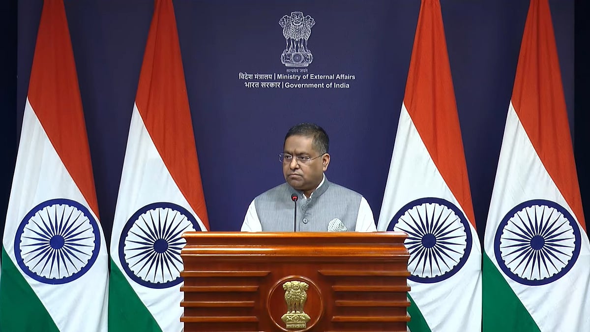 Official Spokesperson for the Ministry of External Affairs, Randhir Jaiswal  - YouTube@Ministry of External Affairs