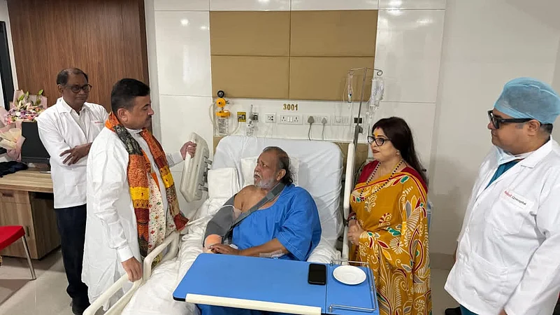 Mithun Hospitalised