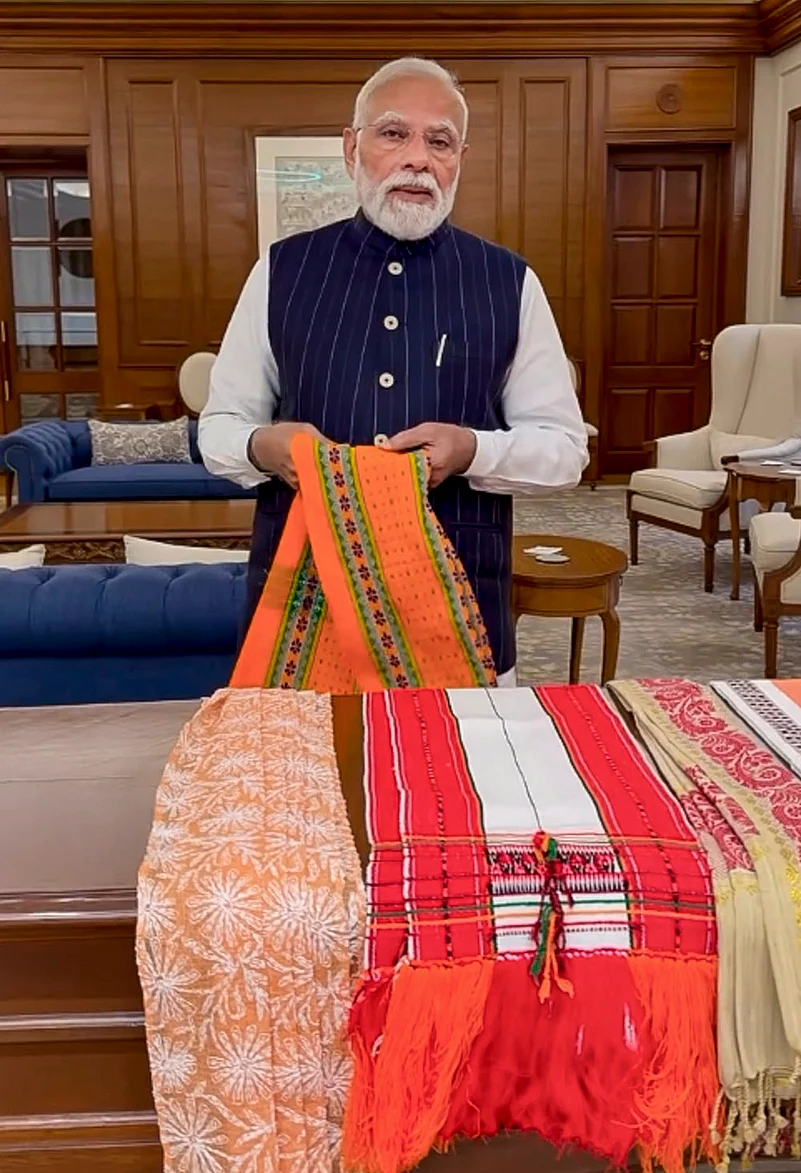 PM Modi speaks ahead of National Handloom Day