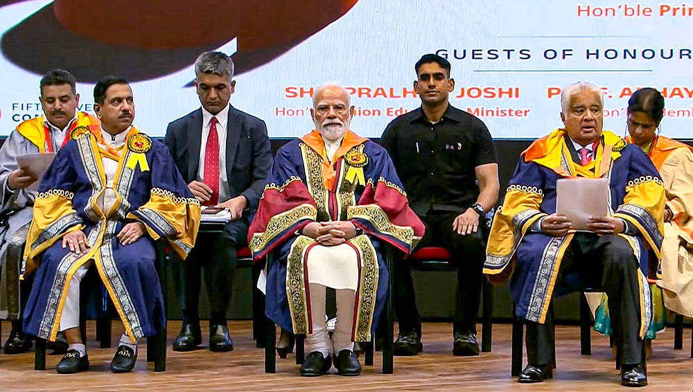 PM Modi attends 57th Convocation Ceremony of IIT Delhi