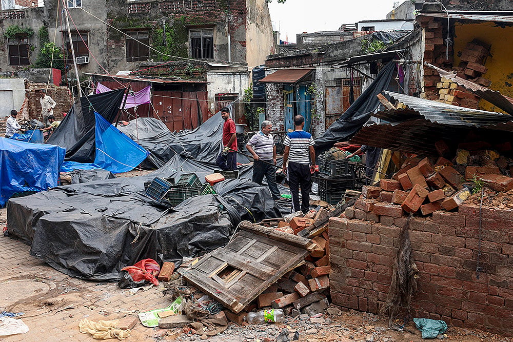 Demolition drive in Jammu