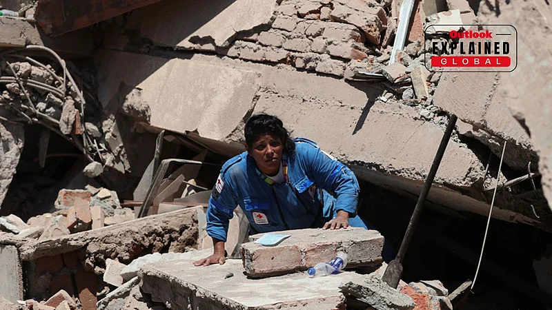 Rescue Worker in Colombia