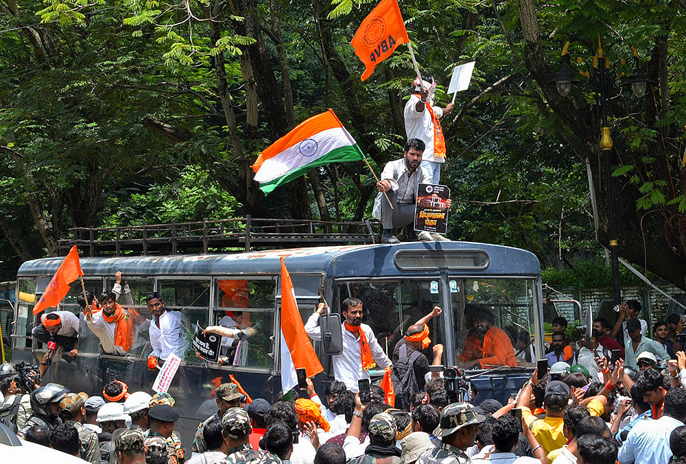 Protest in Jharkhand over alleged JPSC, JSSC exam irregularities