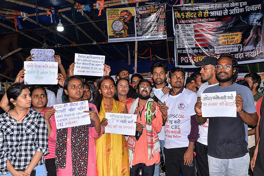 Protest in Ranchi