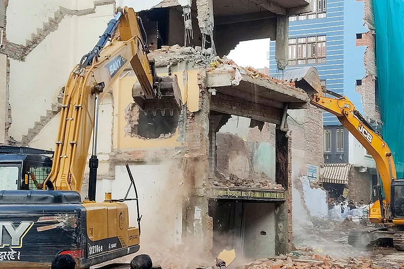 Demolition drive in Varanasi