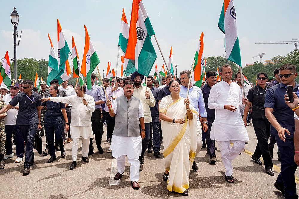 Tiranga Yatra in Delhi