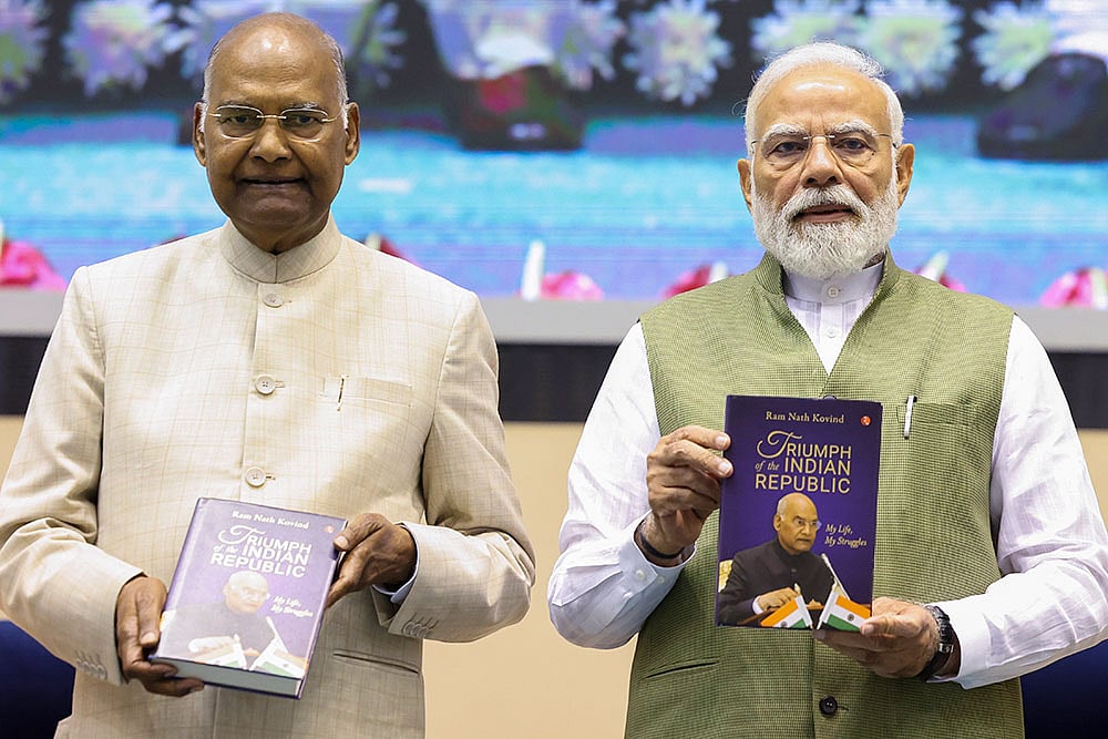 Ram Nath Kovinds autobiography launch