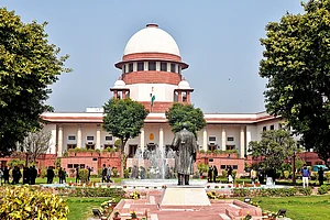 | Photo: Tribhuvan Tiwari : Reforms Matter: The sanctioned strength of the Supreme Court grew from 31 to 34 in 2019, and has recently been elevated to 38