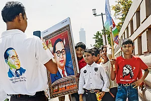 Photo: Vikram Sharma : Guiding Light: Ambedkar Jayanti celebrations at the Rashtriya Dalit Prerna Sthal, Noida