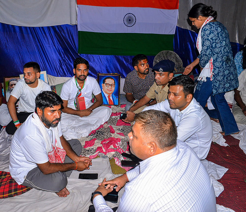 Protest in Ranchi