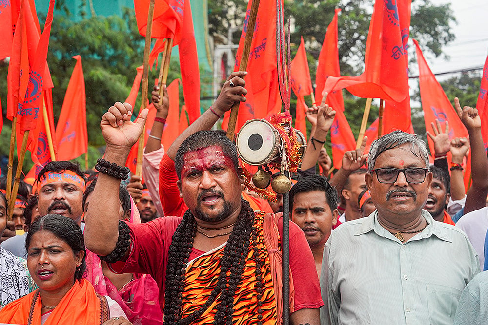 Hindu Samhati rally in Kolkata