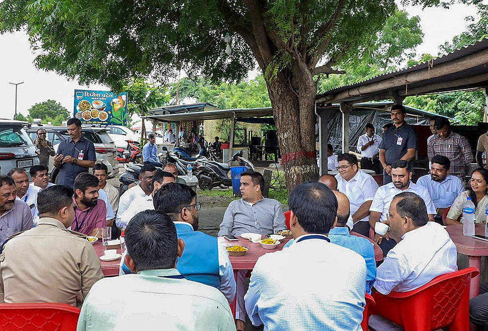 Gujarat Deputy CM Harsh Sanghavi 