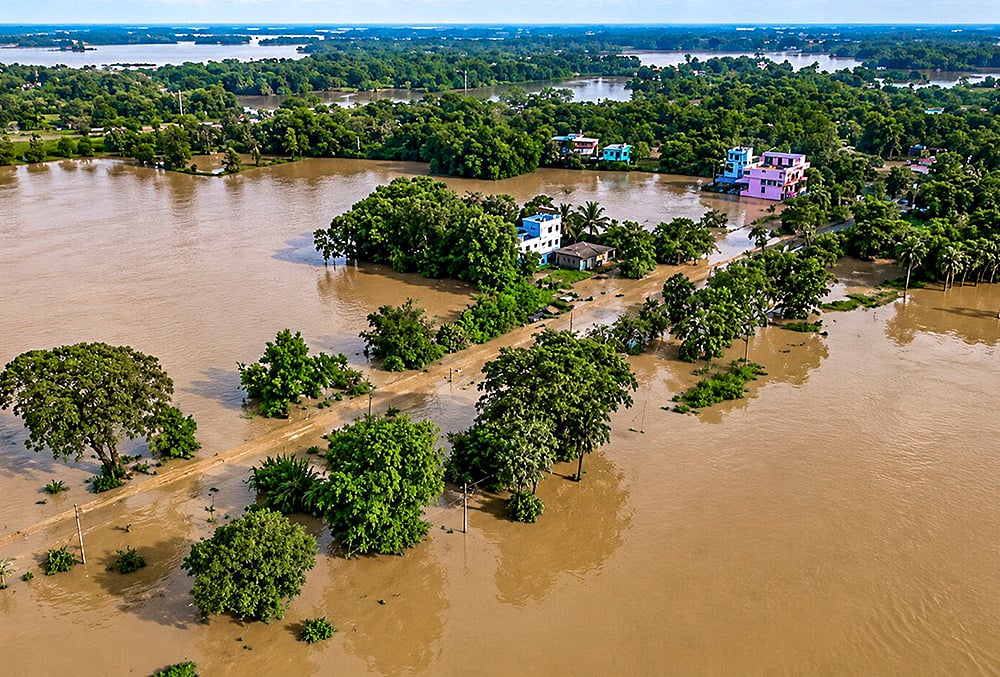 Weather: Flood in Odishas Baleswar