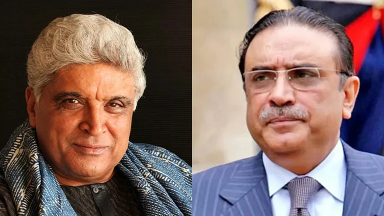 Javed Akhtar, Asif Ali Zardari - X
