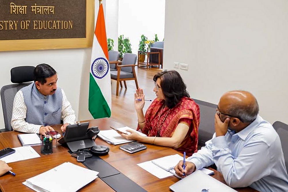 Pralhad Joshi reviews NTA reforms