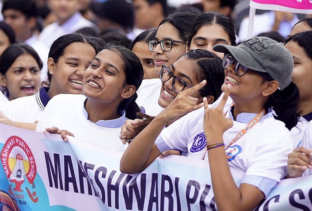 ‘Kick the Drugs, Pick the Sports’ campaign in Ajmer
