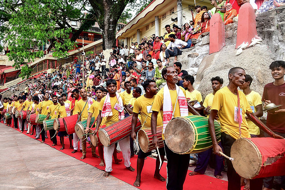 Deodhani festival at Guwahatis Kamakhya Temple