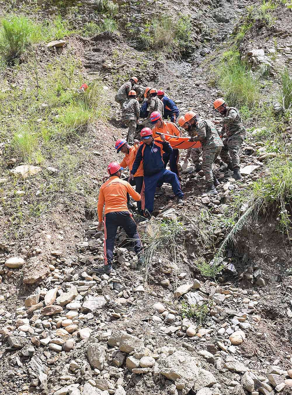 Disaster management mock drill in Rudraprayag