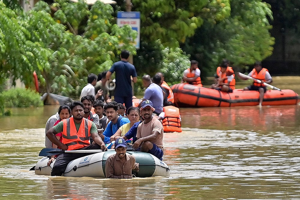 Weather: Flood situation in Tripura