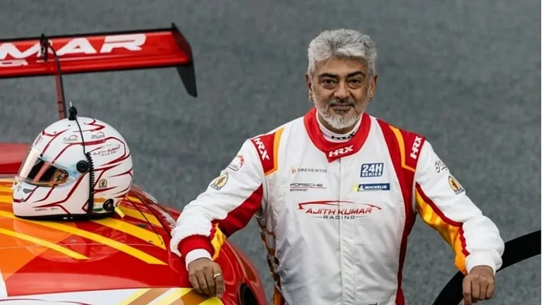 Ajith Kumar Escapes Unhurt After Car Crash - Instagram