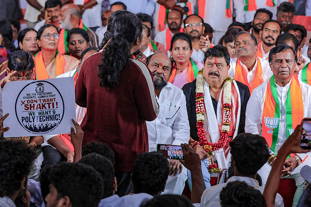 N Ramchander Rao stages a two-day hunger strike