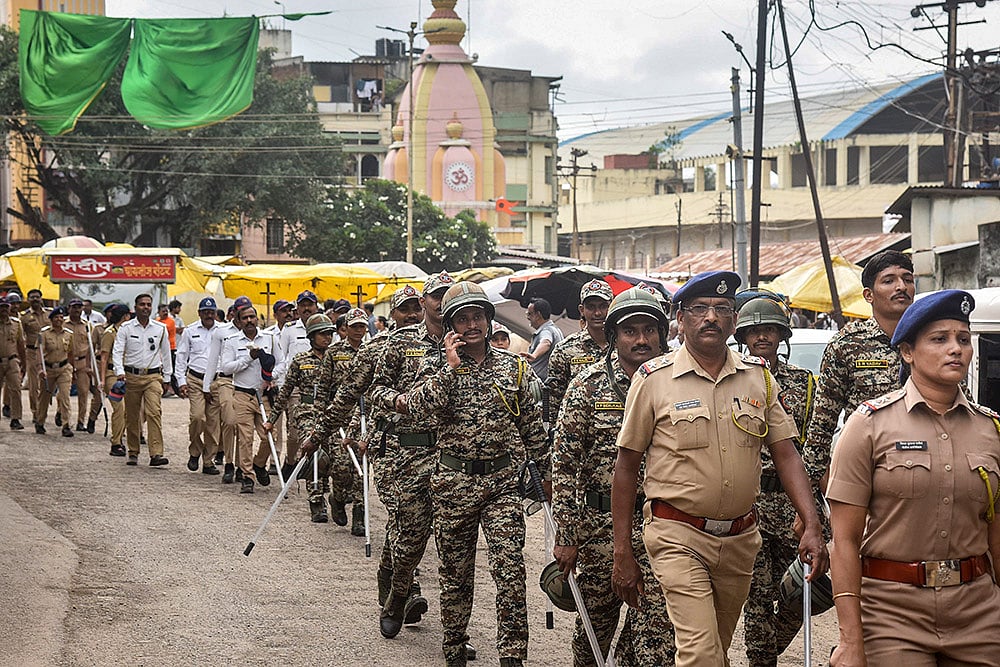 Security ahead of Eid-e-Milad festival 