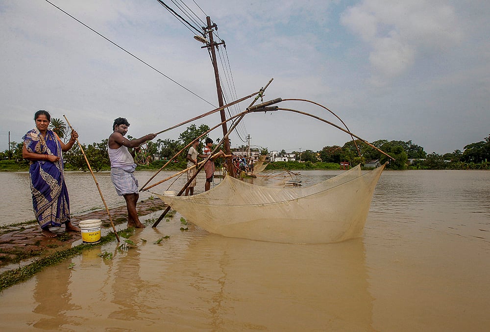 Flood-like situation in Agartala