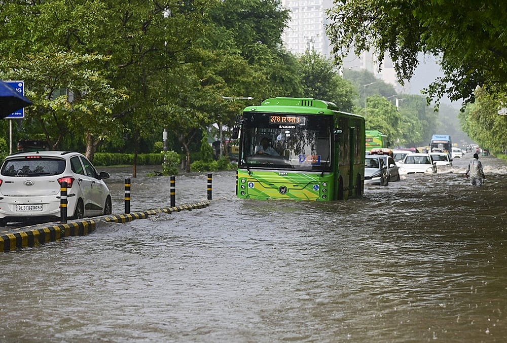 Rain in New Delhi