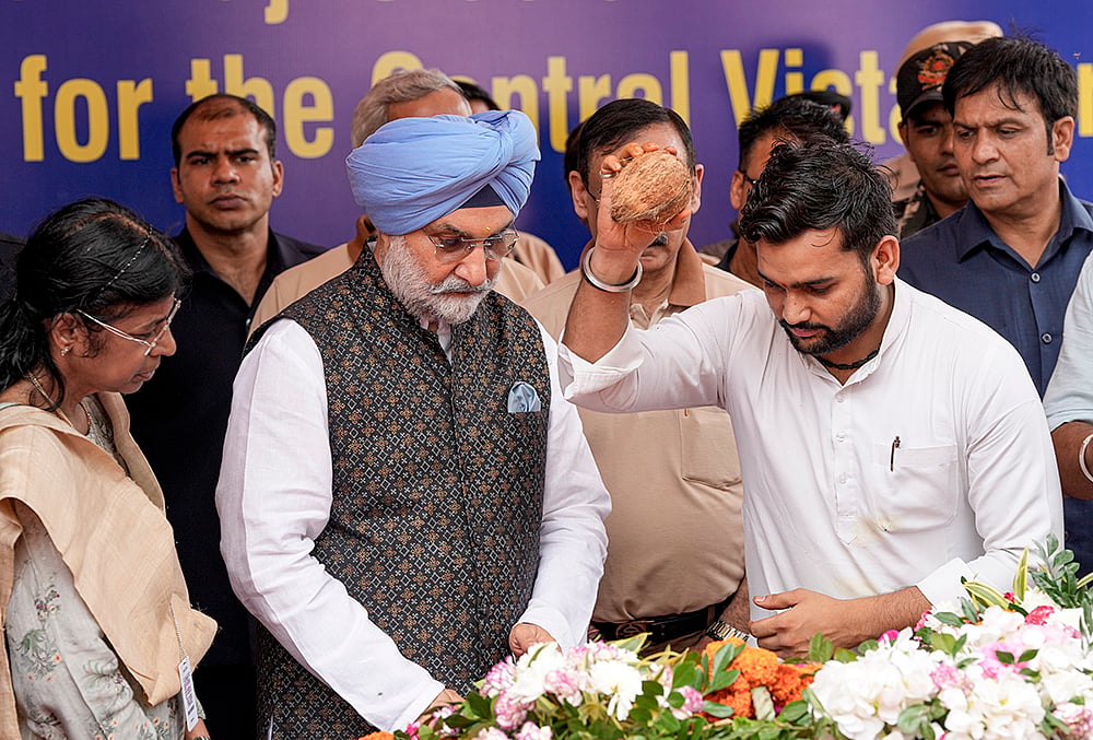 Taranjit Singh Sandhu at Delhi Metro event