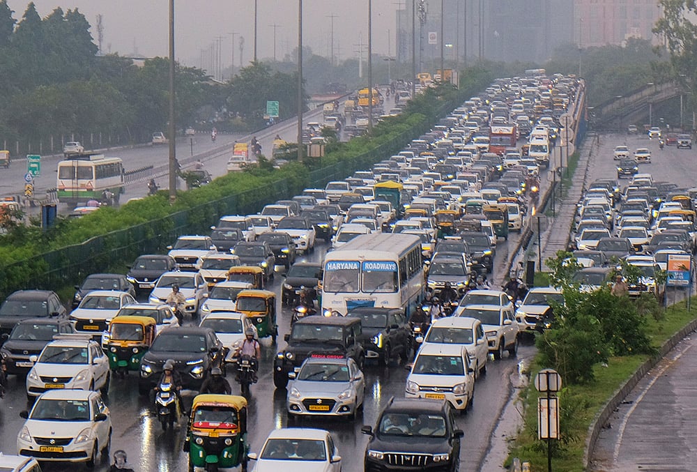 Rain in Gurugram