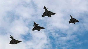 Photo: PTI : As Hasina Extradition Row Simmers, Bangladesh To Join IAF's Tarang Shakti Exercise