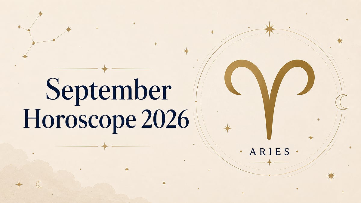 Aries Monthly Horoscope for September 2026 - null