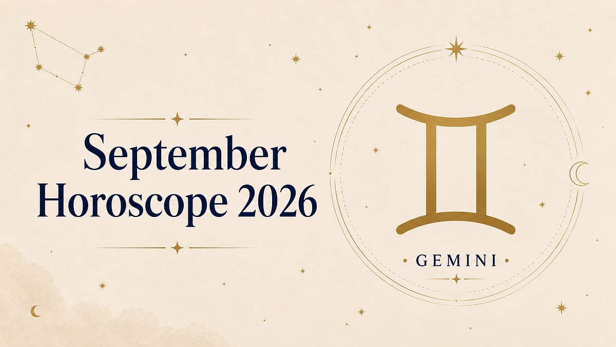 Gemini Monthly Horoscope for September 2026 - null