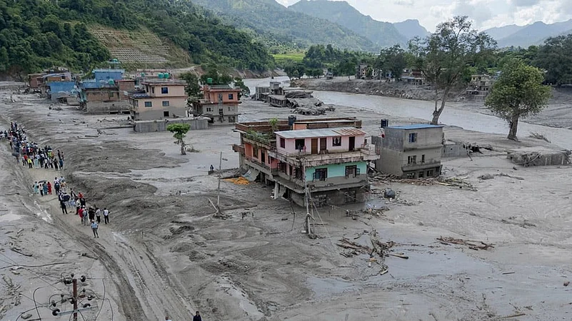 Nepal Flash Floods aftermath photo gallery