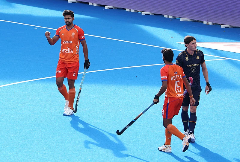 India Vs Belgium FIH Mens World Cup 2026 match-Indias Abhishek