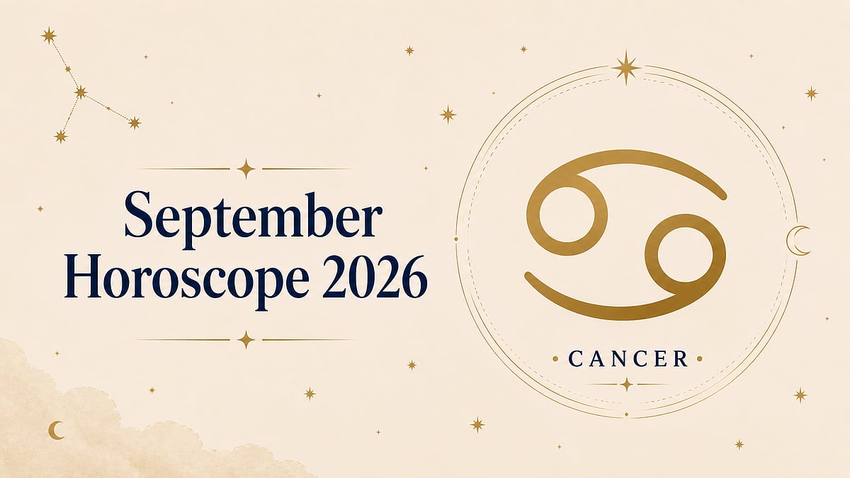 Cancer Monthly Horoscope for September 2026 - null