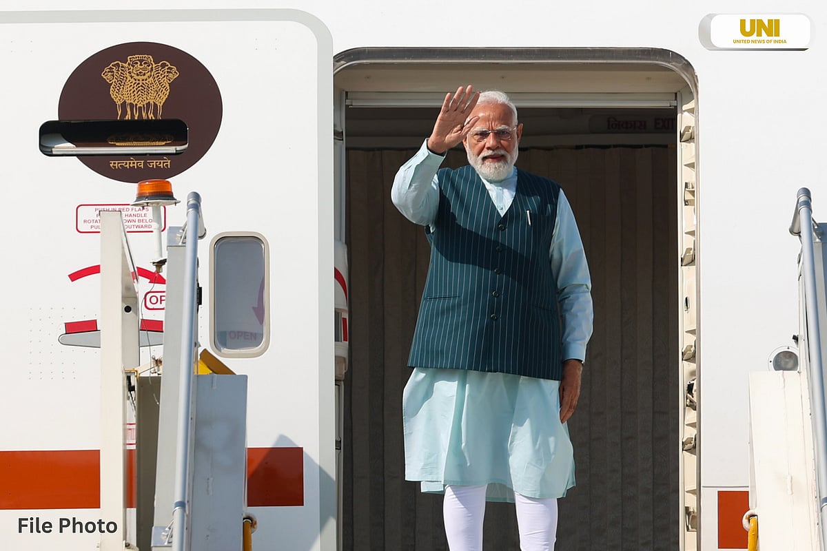 PM Modi will hold delegation-level talks with Uzbekistan President Shavkat Mirziyoyev in Tashkent. - X