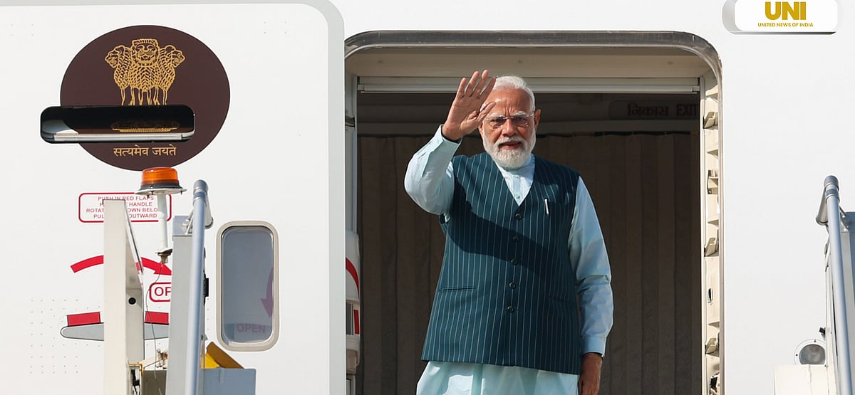 X : PM Modi will hold delegation-level talks with Uzbekistan President Shavkat Mirziyoyev in Tashkent.