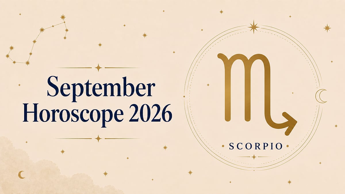 Scorpio Monthly Horoscope for September 2026 - null