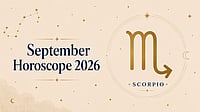 Scorpio Monthly Horoscope for September 2026