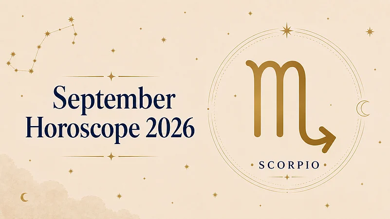 Scorpio September 2026 Horoscope