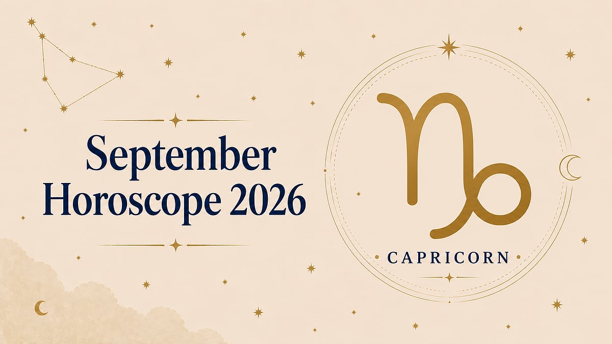 Capricorn Monthly Horoscope for September 2026 - null