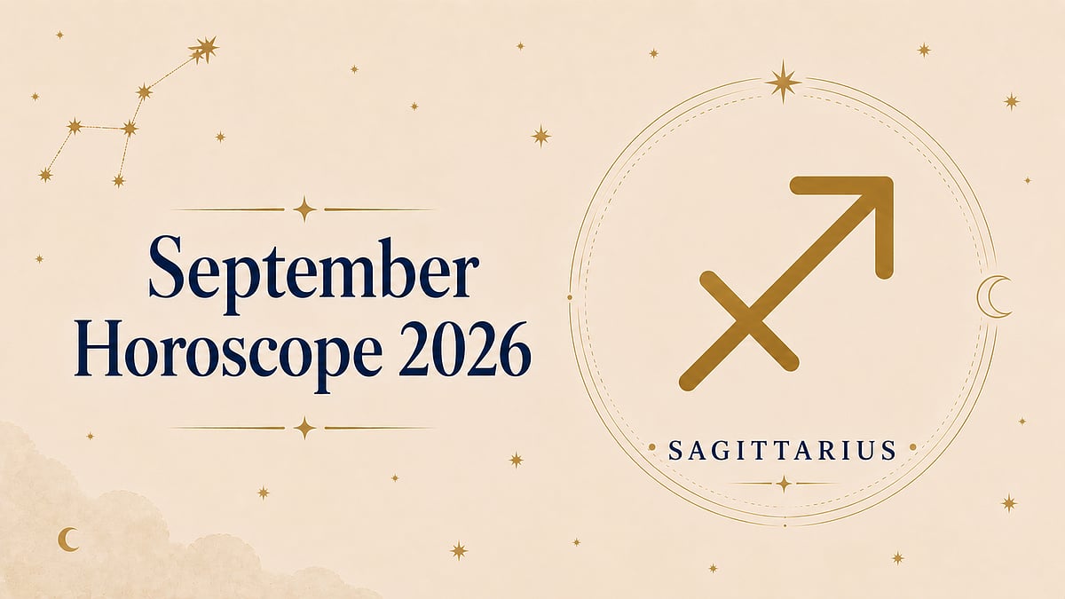 Sagittarius Monthly Horoscope for September 2026 - null