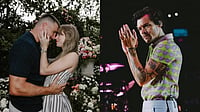Instagram : Harry Styles jokes about Taylor Swift's wedding