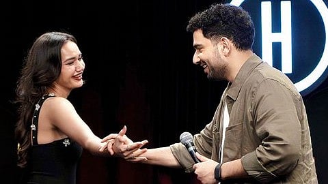 Samay Raina-Sharon Varma India's Got Latent 2 Bihari Vs Kashmiri Pandit Jokes Row - X
