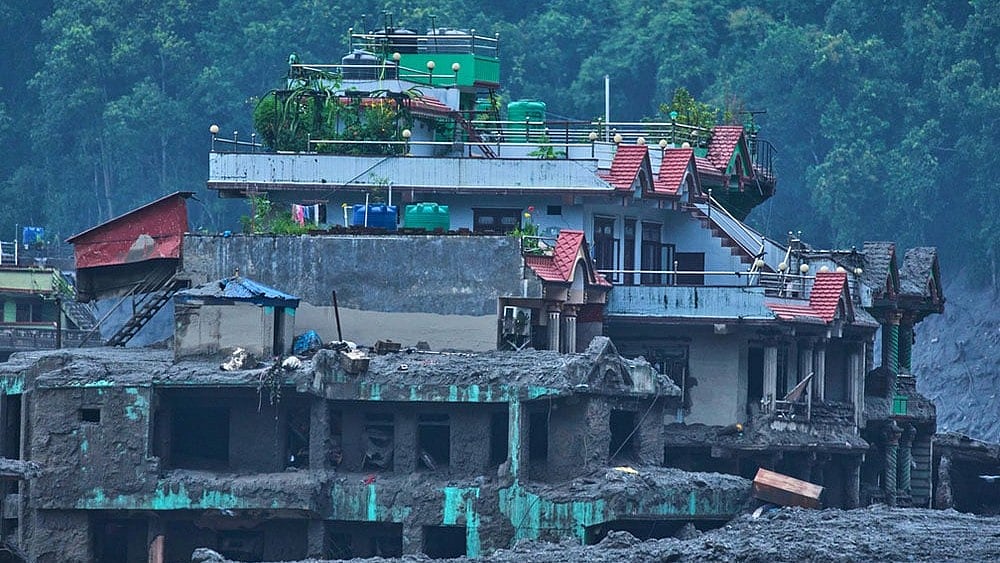 Damage is seen in the aftermath of flash floods in Devighat in the Nuwakot district in Nepal, Thursday, Aug. 27, 2026.   - | Photo: AP/Niranjan Shrestha