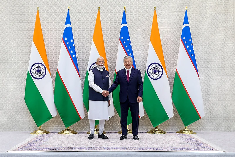 PM Modi in Uzbekistan