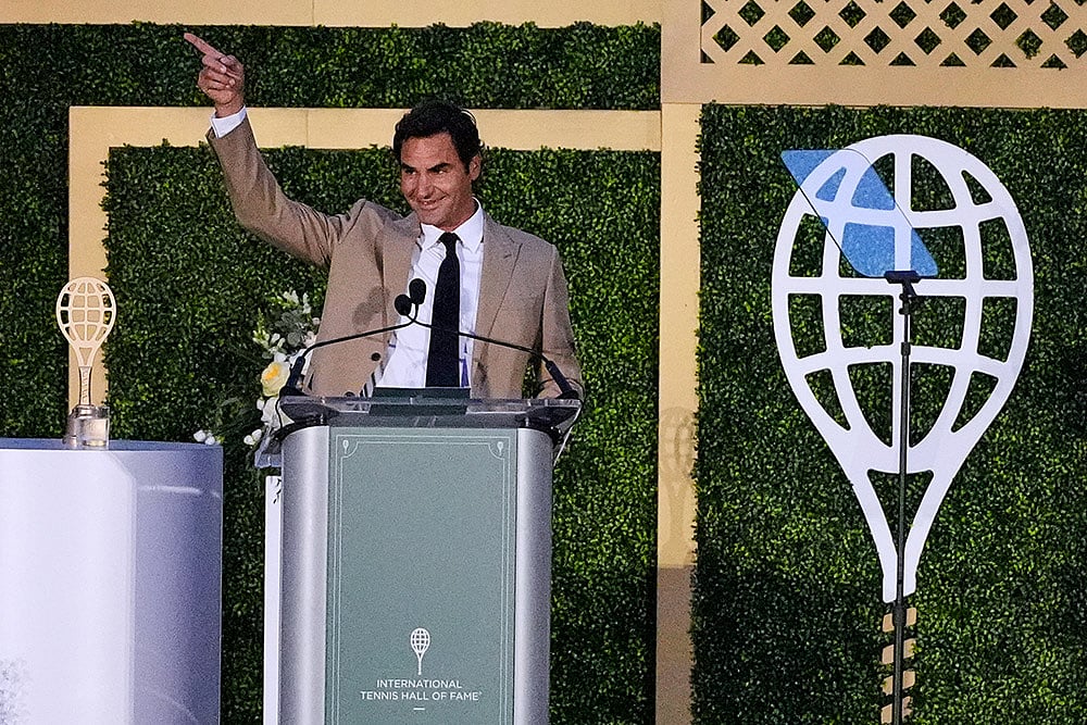 International Tennis Hall of Fame Roger Federer